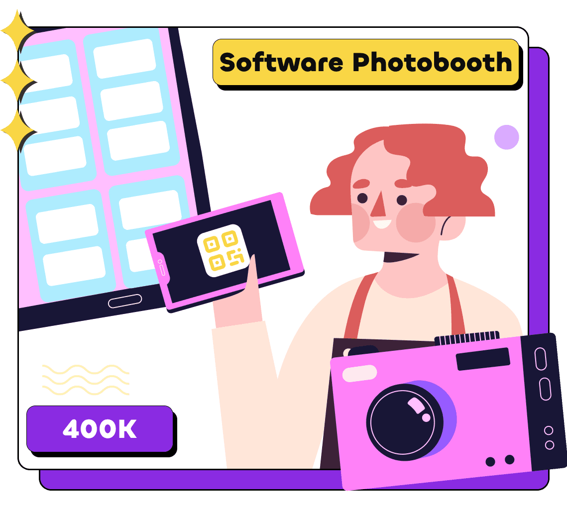 Ilustrasi header photobooth